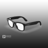 Ray-Ban Wayfarer (Gen 1) Глянцевый Чёрный с Прозрачными Линзами
